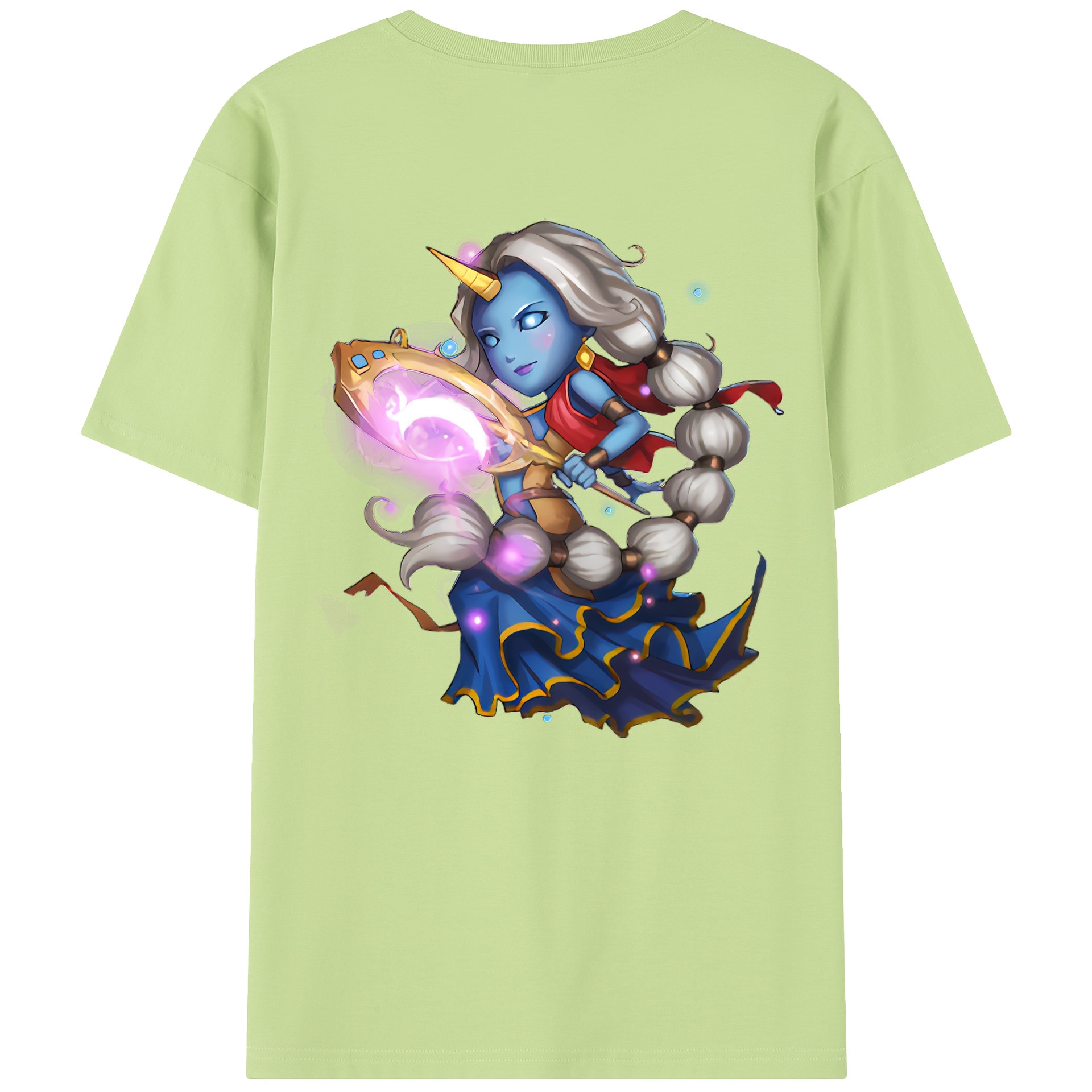 リーグ・オブ・レジェンド League of Legends LOL 綿100％半袖Tシャツ（背面プリント）